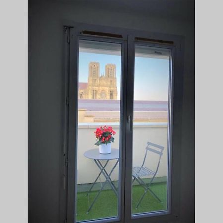 Hypercentre Grand Balcon Vue Cathedrale Apartamento Reims Exterior foto